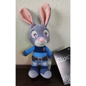 Disney Officer Judy Hopps Rabbit  Zooptopia nuiMOs Poseable Stuffed Toy Plush